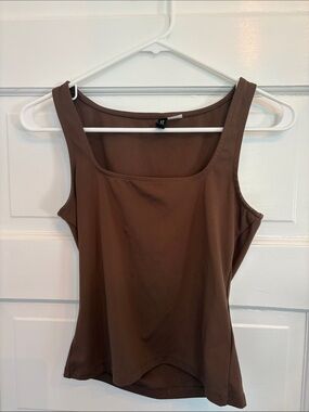 Brown H&M Tank Top